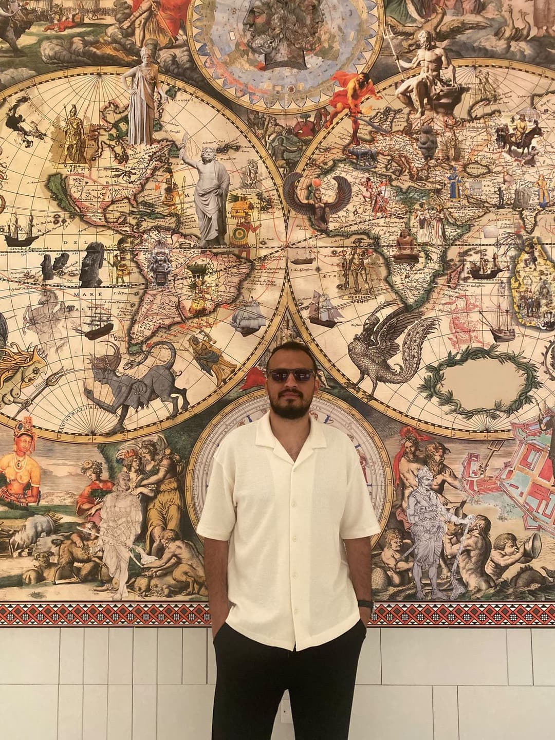 The World Map Wall